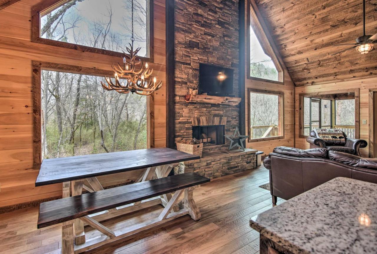 Modern Murphy Cabin With Nottely River Views! Esterno foto