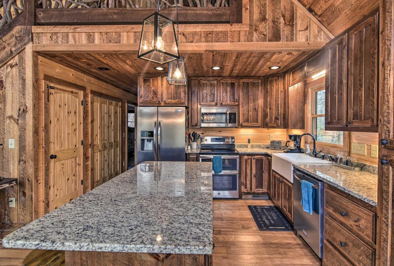 Modern Murphy Cabin With Nottely River Views! Esterno foto