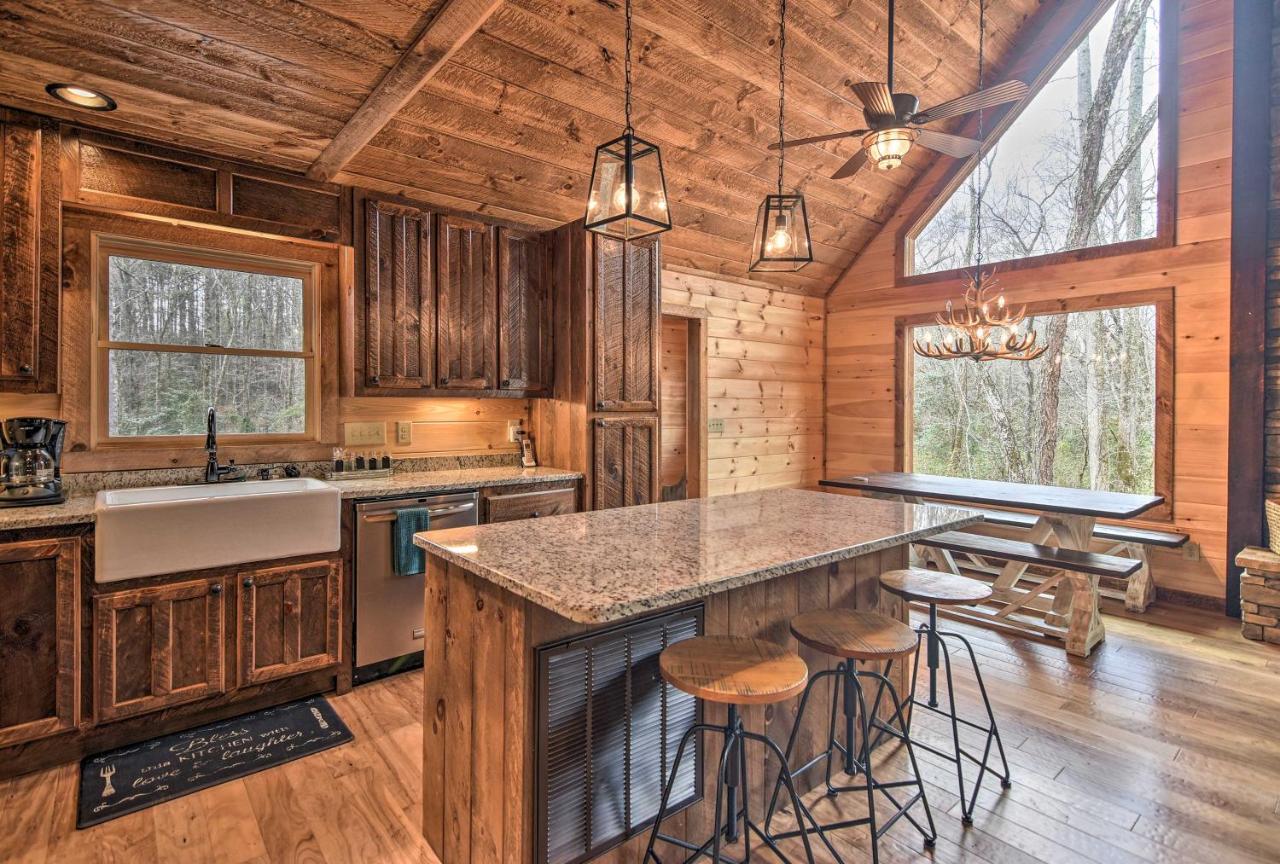 Modern Murphy Cabin With Nottely River Views! Esterno foto
