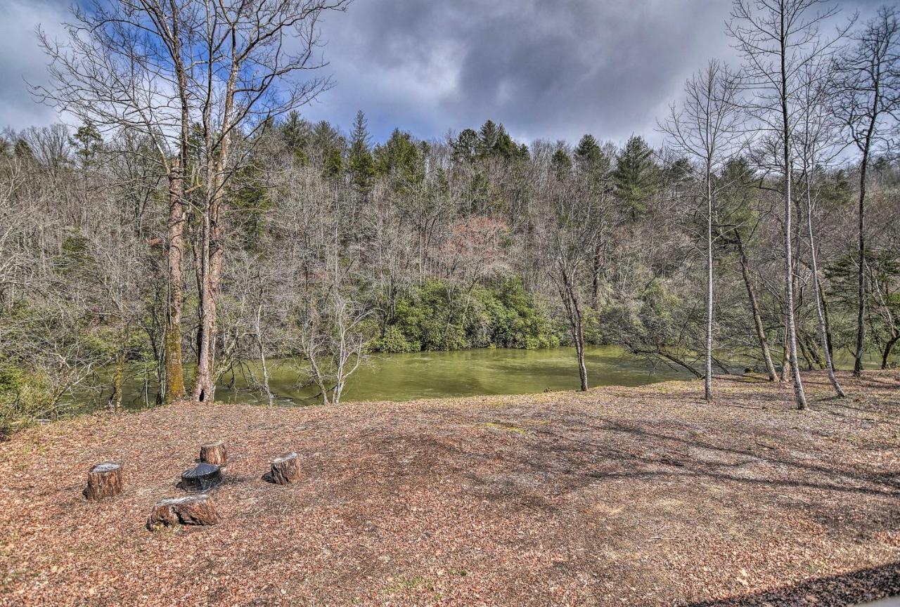 Modern Murphy Cabin With Nottely River Views! Esterno foto