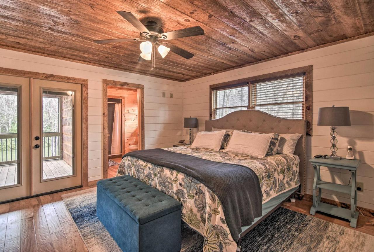Modern Murphy Cabin With Nottely River Views! Esterno foto